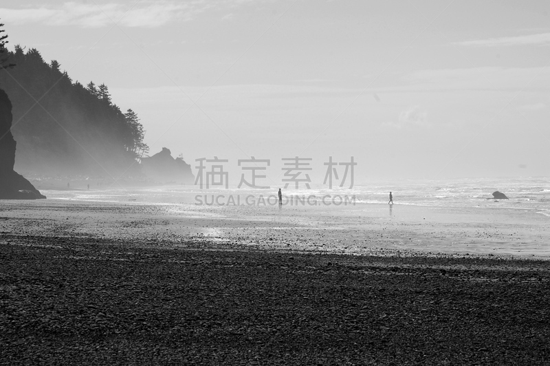 鲁比海滩,华盛顿州,水平画幅,2015年,太平洋,鹅卵石,摄影,步行