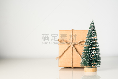 新年前夕,节日,圣诞礼物,2018,留白,无人,盒子,概念,贺卡