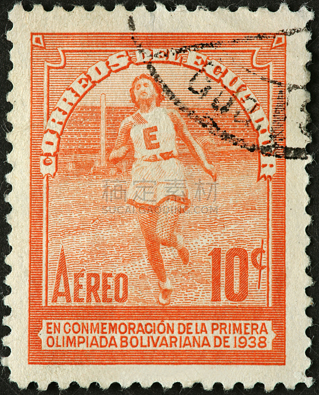女人,厄瓜多尔,田径运动员,1938,运动跑道,垂直画幅,竞技运动,短跑,古典式,田径赛