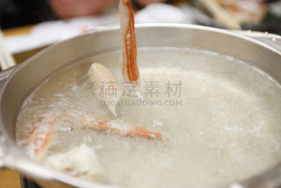 螃蟹,主菜盘,涮涮锅,水平画幅,日本食品,海产,食品,摄影,烹调,喝
