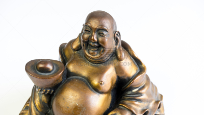 快乐,佛,母袋,铜,黄金,乐趣,灵性,水平画幅,小的