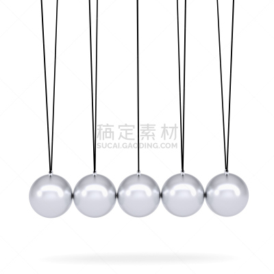 牛顿碰撞球,特写,概念和主题,银色,无人,绘画插图,符号,组物体,背景分离,金属