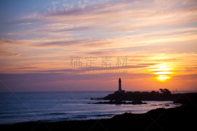 鸽子点灯塔,水,天空,水平画幅,无人,巨大的,偏远的,户外,灯塔楼,美洲