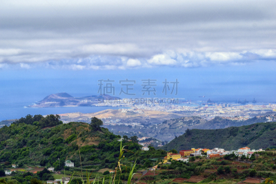 大加纳利,生活方式,克里思蒂克走廊,火山地形,加那利群岛,水平画幅,山,无人,传统,古老的