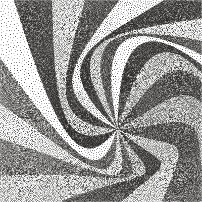 点描主义,点画效果,绘画插图,错觉,漩涡形,矢量,式样,颗粒质感,抽象,背景