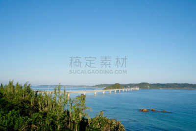 下关,山口县,桥,水平画幅,无人,长的,摄影