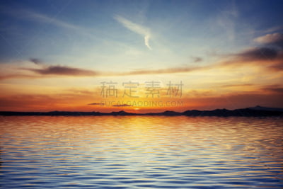 海洋,在上面,球体,热带气候,环境,橙色,黄昏,海浪,火砂小溪,船