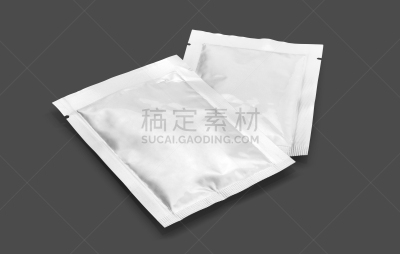 灰色背景,铝,分离着色,小包,剪贴路径,空的,一个物体,背景分离,塑胶,食品