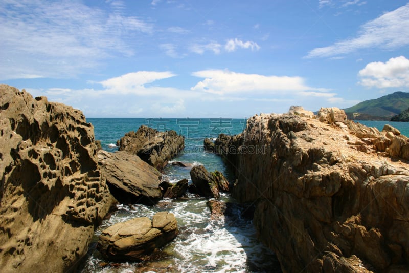 越野障碍赛马,玛格丽塔岛,旅游目的地,水平画幅,沙子,岩石,无人,海岸地形,户外,美洲