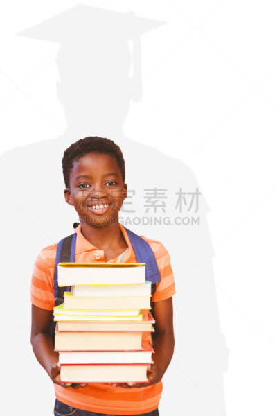 书,可爱的,图书馆,合成图像,男孩,垂直画幅,正面视角,智慧,30岁到34岁,非裔美国人