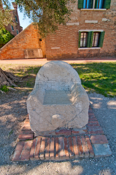 Venice Italy Torcello Attila?s throne