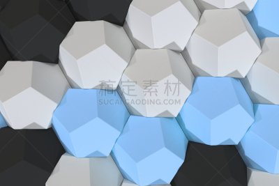 白色,式样,六边形,蓝色,黑色,化学元素周期表,水平画幅,纹理效果,形状,无人