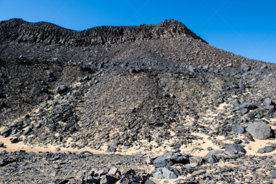 沙漠,埃及,黑色,火山岩,巴哈利雅绿洲,岩石,2015年,户外,沙子,火山