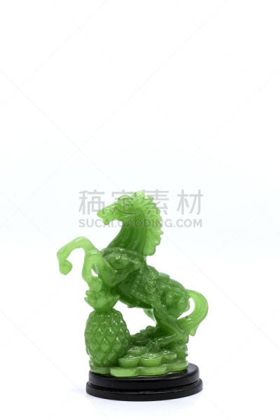 纪念品,马,玉器,白色背景,时装模特,垂直画幅,美,新的,古董,艺术