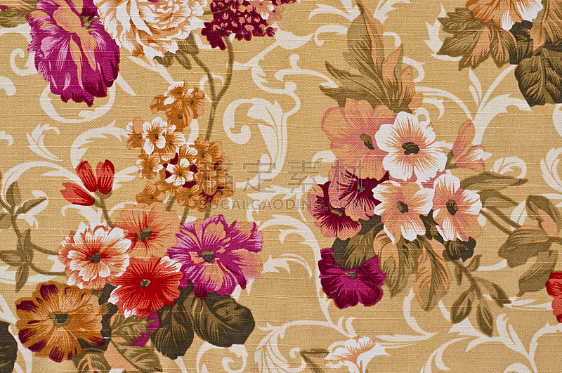 纺织品,花纹,玫瑰,华丽的,窗帘,美术工艺,复古风格,沙发,现代,古典式