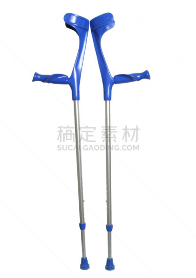 垂直画幅,拐杖,无人,蓝色,2015年,健康保健,背景分离,流动的行人,摄影