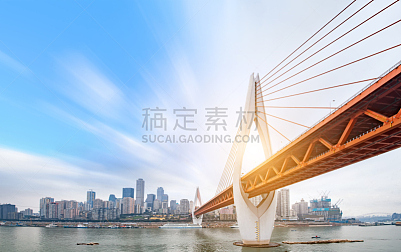 天空,都市风景,城市天际线,重庆,云,水,新的,滨水,现代,建筑业