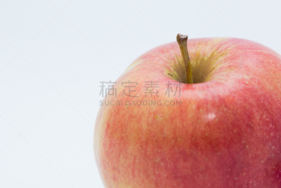 苹果,布瑞本苹果,水平画幅,水果,无人,健康保健,甜点心,甜食,红色,白色