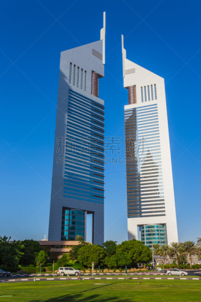 Modern skyscrapers, Sheikh zayed road