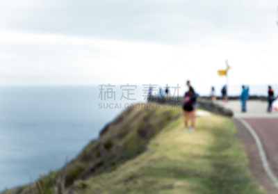 人,徒步旅行,cape reinga,前景聚焦,褐色,水平画幅,人群,夏天,户外,特写