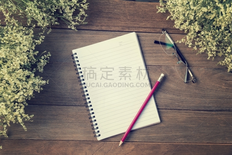 空白的,笔记本,小的,留白,褐色,水平画幅,会议,蛋糕,乡村风格,书页