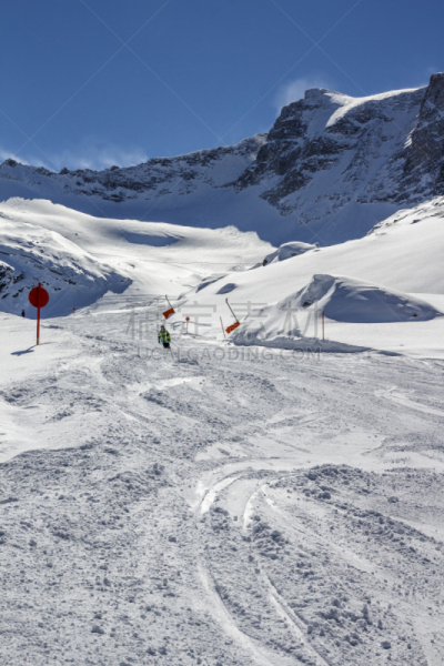 冰河,奥地利,2015年,hintertux,齐勒谷,图克斯,滑雪坡,自然,垂直画幅,天空
