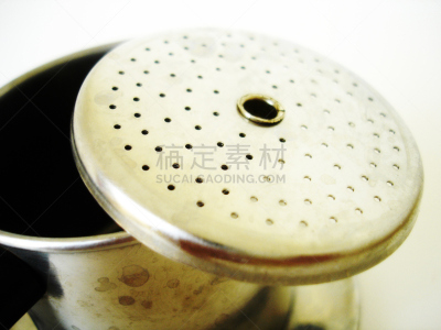 金属,咖啡滤纸,滤器,灵性,洞,水平画幅,无人,情绪压力,努力,早晨