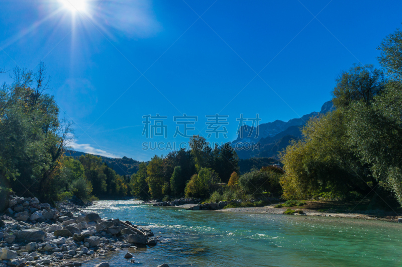 夏天,平衡折角灯,哈兰哈雷恩,萨尔茨堡,水平画幅,无人,户外,太阳,春天,奥地利