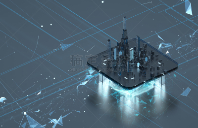 背景,城市,未来,霓虹灯,暗色,数字化显示,横截面,线条,技术,现代
