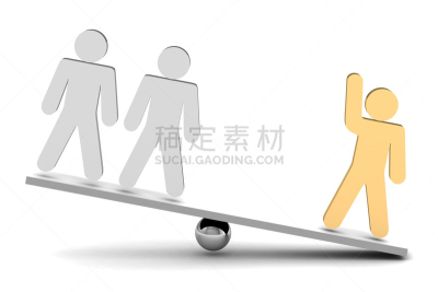 商务,平衡,跷跷板,留白,领导能力,水平画幅,绘画插图,符号,秤,男商人