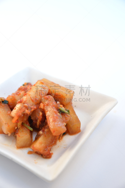 盐渍食品,烧肉,白萝卜,韩国泡菜,垂直画幅,饮食,十字花科,韩国食物,主菜盘,调味品