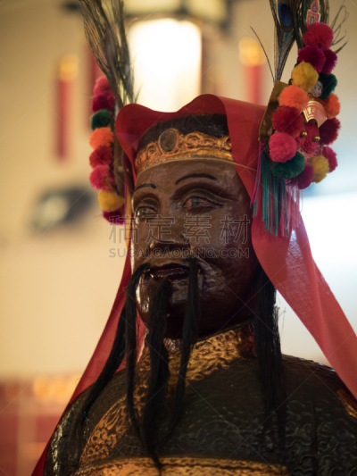 文武二帝庙,神殿,神,数字3,色彩鲜艳,道教,玉器,垂直画幅,无人,红色