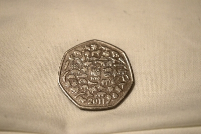 英国,特写,银行业,白色背景,金属,背景分离,图像,银色,金融和经济,无人