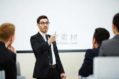 演说家,男性美,讲师,水平画幅,会议,人群,商务研讨会,套装,商务会议,男商人