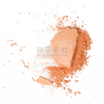 彩妆,碾碎了的,白色背景,色板,腮红,青铜色,撒出,树荫,美,艺术