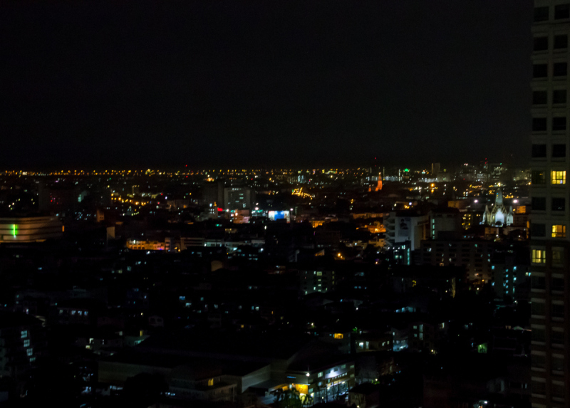 夜晚,城市,曼谷,水平画幅,无人,公寓,泰国,摄影预览效果