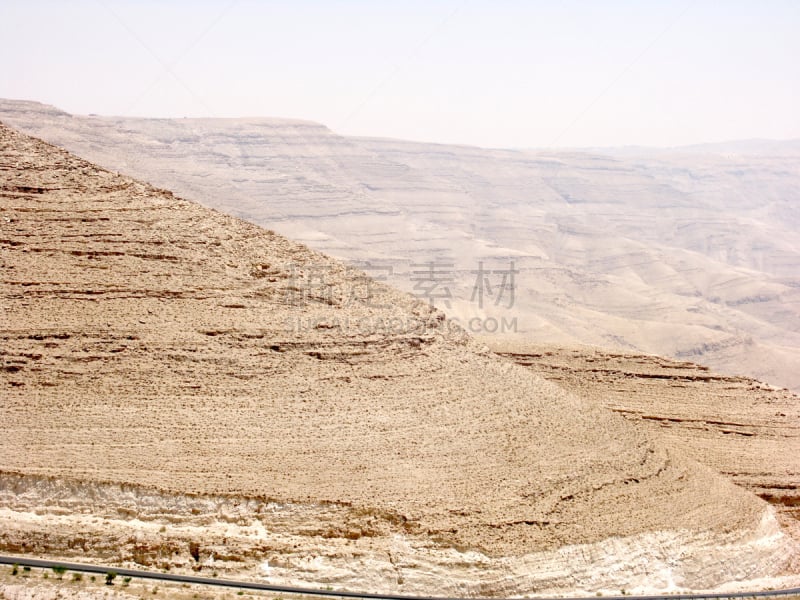 风景,约旦,地形,山谷,尼波山,天空,美,moses,气候,边框