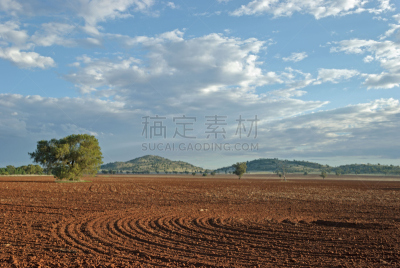 地形,天空,褐色,水平画幅,山,澳大拉西亚,泥土,云景,耕地,草地围场
