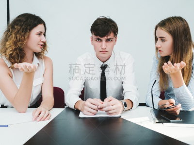 商务研讨会,陪审员,团队,正面视角,留白,水平画幅,会议,商务会议,文档,友谊
