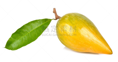 白色背景,分离着色,山榄科,水平画幅,鸡蛋,水果,维生素,夏天,泰国,黄色