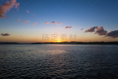 河流,自然,水,水平画幅,地形,无人,曙暮光,黄昏,户外,北里奥格兰德洲
