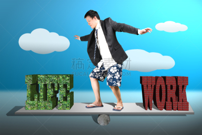 跷跷板,套装,男商人,短裤,鞋子,海滩,男性,仅男人,责任,仅成年人