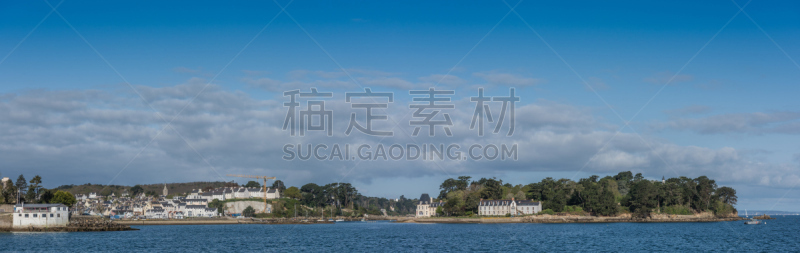 多安尔恩尼兹,海港,法国,菲尼斯泰尔省,布列塔尼,天空,水平画幅,沙子,无人,古老的