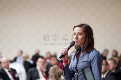 商务研讨会,讲师,麦克风,水平画幅,会议,商务会议,白人,图像,经理