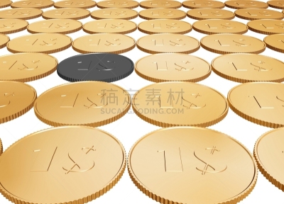 白色背景,黄金,地毯,岩层,暗色,部分,背景分离,齿轮,数字1,三维图形