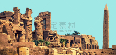 卡尔纳克神殿,埃及,鲁克索,自然美,底比斯,方尖石塔,法老,象形文字,纪念碑,天空