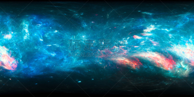 网络空间,背景,三维图形,太空,全景,多色的,星云,圆形,深的,寒冷