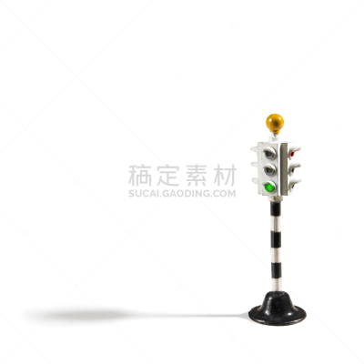古董,交通,玩具,玩具车,绿灯,红灯,红绿灯,停止标志,留白,小的