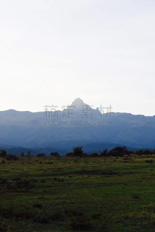 肯尼亚,山,肯亚山国家公园,肯尼亚山,垂直画幅,地形,无人,风景,非洲,户外