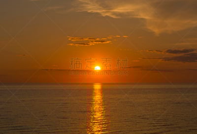 黄昏,云,水,北卡罗来纳,海特瑞斯角,水平画幅,无人,巴克斯顿,曙暮光,偏远的
